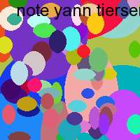 note yann tiersen amelie